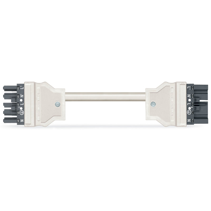 WAGO - Konfektionierte Leitung für steckbare Gebäudeinstallation konfekt.Verbindungsleitung 771-8985/007-404 Eca,Buchse Stecker