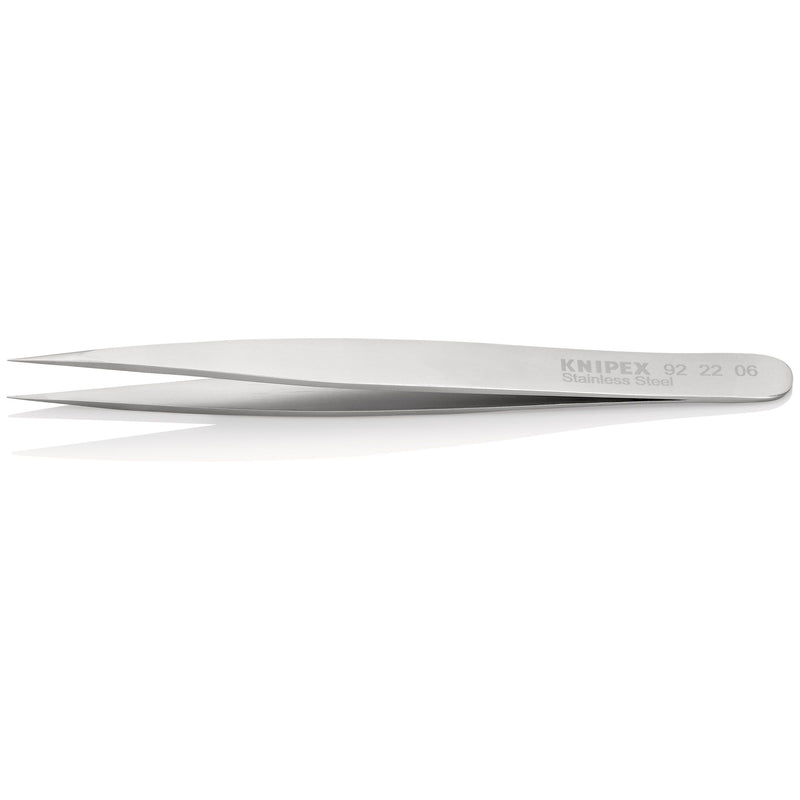 Knipex - Pinzette Präzisions-Pinzette 92 22 06 spitze Form, 120mm
