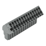 WAGO - Ein- und mehrpolige Klemmenleiste 1-Leiter Federleiste 769-114/022-000 CAGECLAMP,4mm²,gr − 10 Stück