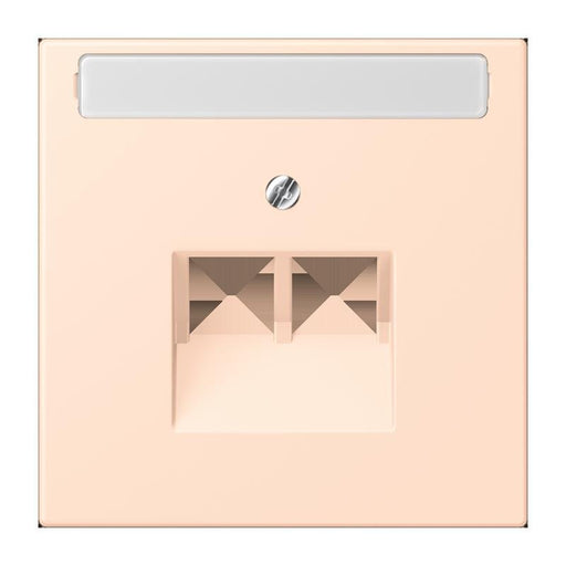 Jung - Einsatz/Abdeckung für Kommunikationstechnik Abdeckung für IAE/UAE LC 969-2 NAUA 228 rose pale (32091)