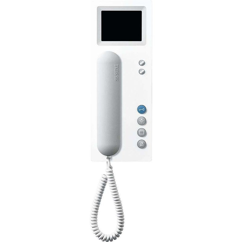 Siedle&Söhne - Innenstation für Türkommunikation Bus-Telefon Standard BTSV 850-03 W weiss m.Farbmonitor − 1 Stück
