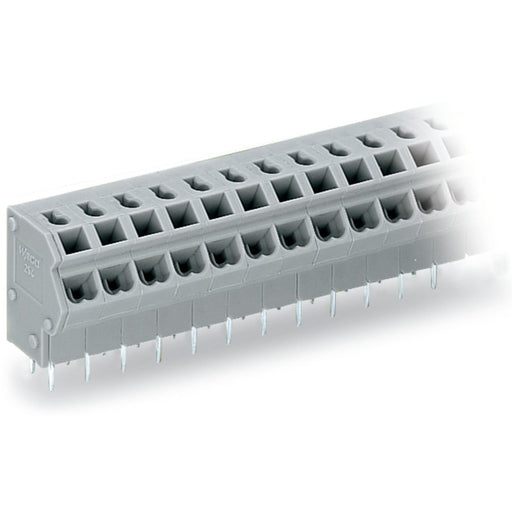 WAGO - Leiterplattenklemme 2-Leiter-Leiterplattenkle. 254-166 0,75mm² − 15 Stück
