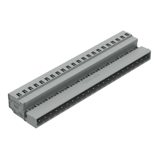 WAGO - Kabelsteckverbinder für Leiterplattensteckverbinder 1-Leiter-Stiftleiste 231-622/018-000 CAGECLAMP,2,5mm²,gr − 10 Stück