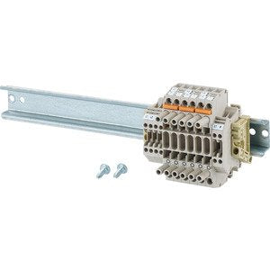 Hensel - Trenn- und Messtrenn-Reihenklemme Tragschiene Mi EM 02 Hutprofil 35mm