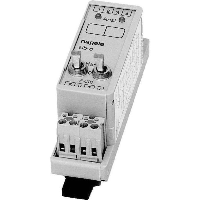 Negele - Schaltrelais Relaisbaustein SIB-D 24VDC/20mA Ansteuerung  − 1 Stück
