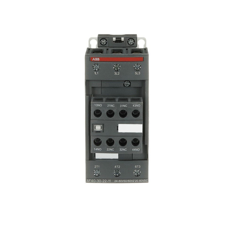 ABB Stotz S&J - Leistungsschütz zum Schalten von Wechselstrom Schütz AF40-30-22-11 50/60Hz / 20-60V DC
