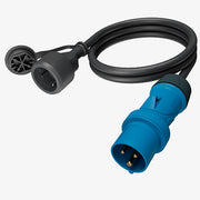 Mennekes - Zubehör/Ersatzteile für CEE-Steckvorrichtungen (IEC 60309) Adapterleitung 0,3m 8005B Stecker 16A/SCHUKO