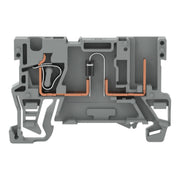 WAGO - Bauelement-Reihenklemme 1-Leiter/1PinBauelementkl. 769-238/281-410 Anode links,grau − 100 Stück