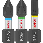 Bosch - Bit-Set PRO Impact Bit Set, 25 mm, 2608521U63VE(25) Display, 10 x 25-tlg − 10 Packung