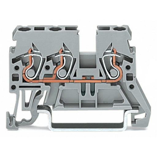 WAGO - Durchgangs-Reihenklemme 3-Leiter-Durchgangsklemme 870-685 2,5mm² − 100 Stück