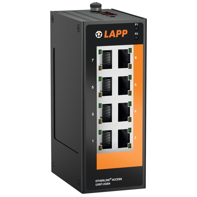 Lapp Zubehör - Netzwerk Switch ETHERLINE ACCESS U08T-2GEN 21700124 − 1 Stück