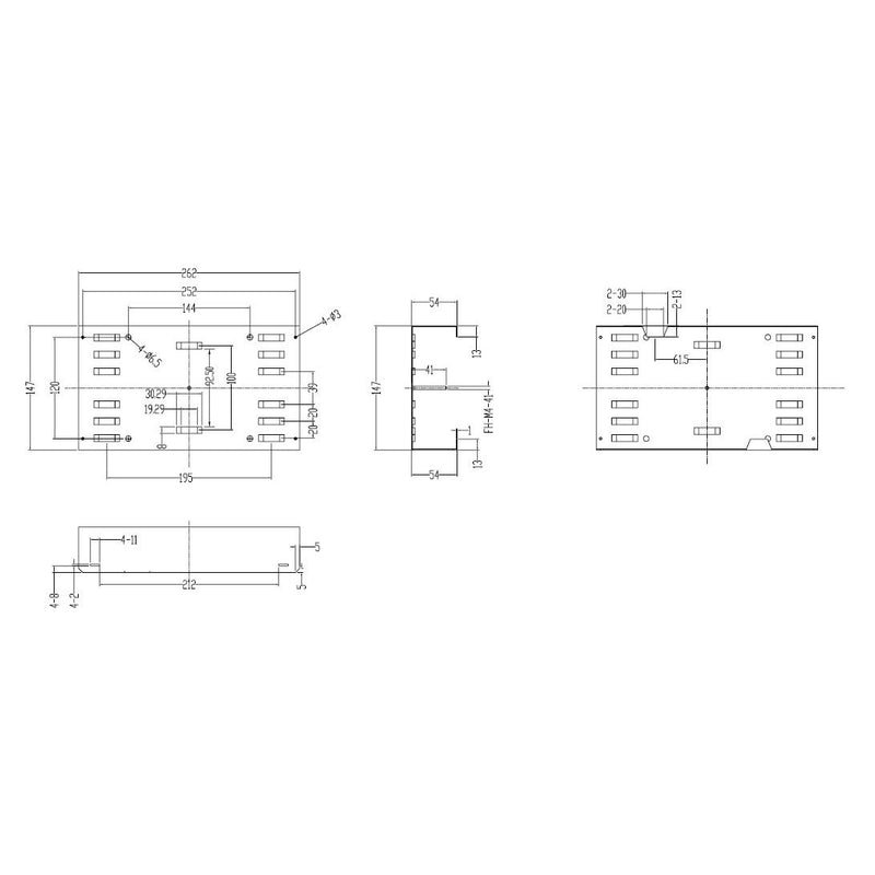 EFB-Elektronik - Patchpanel LWL Kompakt Spleißbox 53603.1 RAL 7035