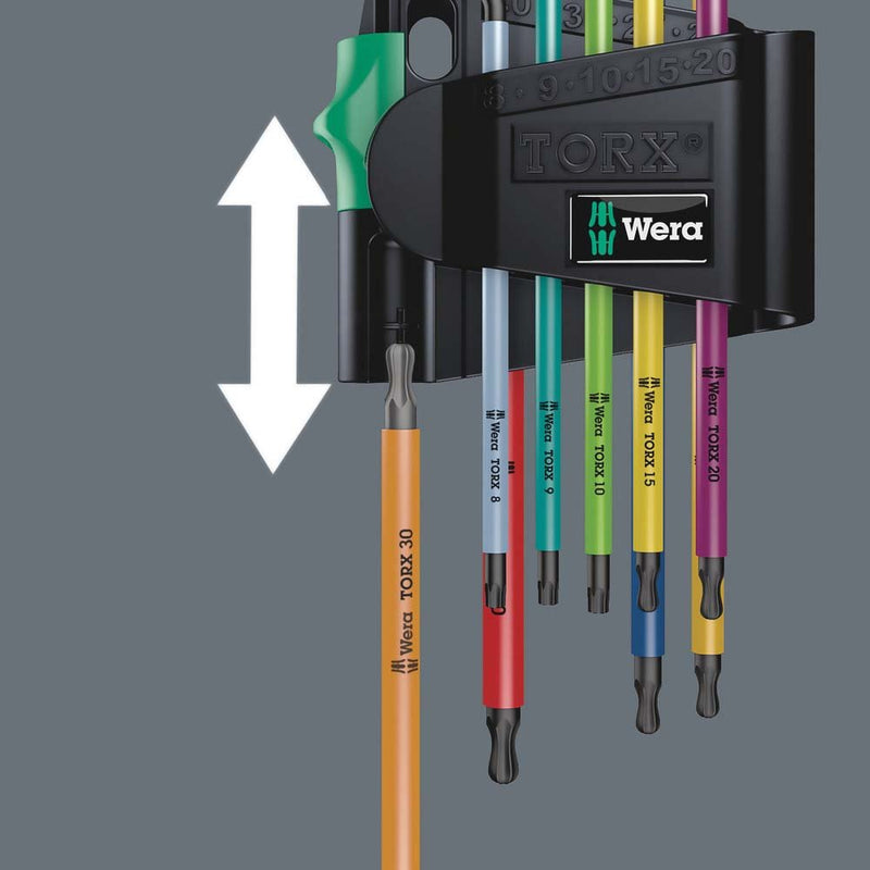 Wera - Werkzeugset Winkelschlüsselsatz 073599 9-tlg