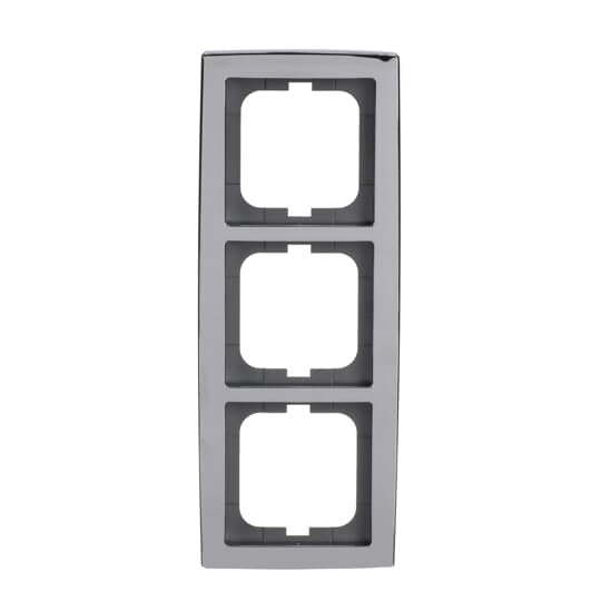 Busch-Jaeger - Abdeckrahmen Rahmen 3-fach 1723-80G chrom glanz  − 1 Stück
