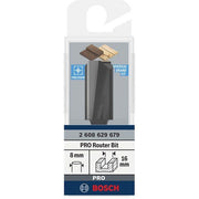 Bosch - Fräser PRO Nutfräser, 2608629679 zweischneidig 16 x L