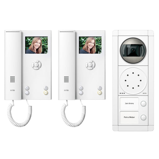 Ritto - Türsprech-Set Portier Video Paket ws/ws RGE1892270 2WE