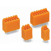 WAGO - Leiterplattenklemme 735-123 Drücker,1,5mm²,or − 110 Stück