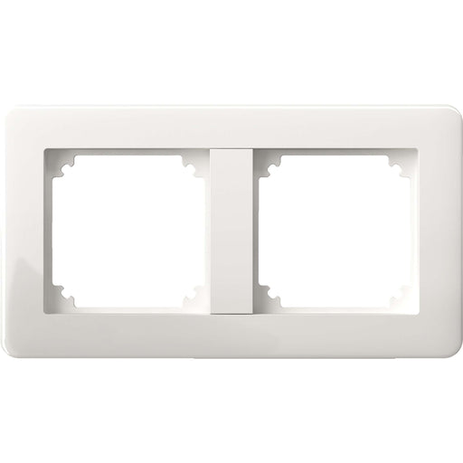 Elso - Abdeckrahmen Rahmen 2-fach Typ:Primo WDE002302 f.Exxact weiss − 10 Stück by Elso
