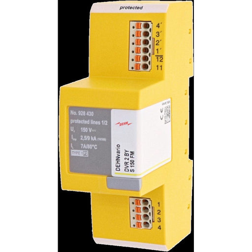 DEHN - Kombi-Ableiter für Informations-/MSR-Technik Kombi-Ableiter DVR 2 BY S 150 FM DEHNvario