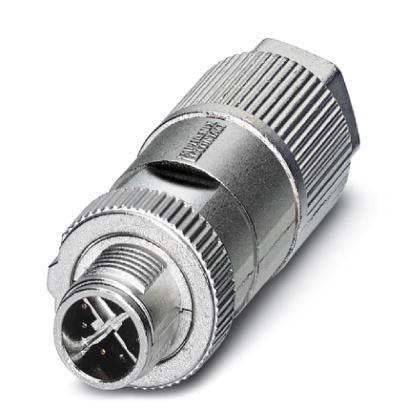 Phoenix Contact - Rundsteckverbinder, feldkonfektionierbar (Industriesteckverbinder) Steckverbinder SACC-MSX-8Q #1411044 8-pol.CAT6 10GBit/s