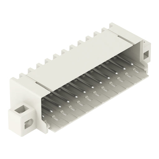 WAGO - Leiterplattensteckverbinder THR-Stiftleiste Lötstift 2091-1432/205-000 1,0mm,abgew.,lgr − 100 Stück