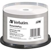 Verbatim - Speichermedium digital DVD-R 4.7GB/120Min/16x 43755 (VE50) Cakebox (50 Disc) − 4 Packung