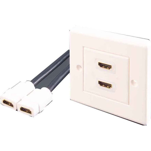 E+P Elektrik - Zubehör/Ersatzteile für Unterhaltungselektronik HDMI-Installationsdose HDW 20 LOSE 2fach,ws