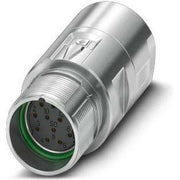 Phoenix Contact - Rundsteckverbinder, feldkonfektionierbar (Industriesteckverbinder) Kupplungssteckverbinder 1629119 M23 PRO, gerade