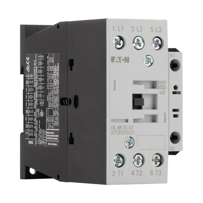 Eaton - Leistungsschütz zum Schalten von Wechselstrom Leistungsschütz SEMI F47 DILMF25-01(RAC24) Halbleiterindustrie