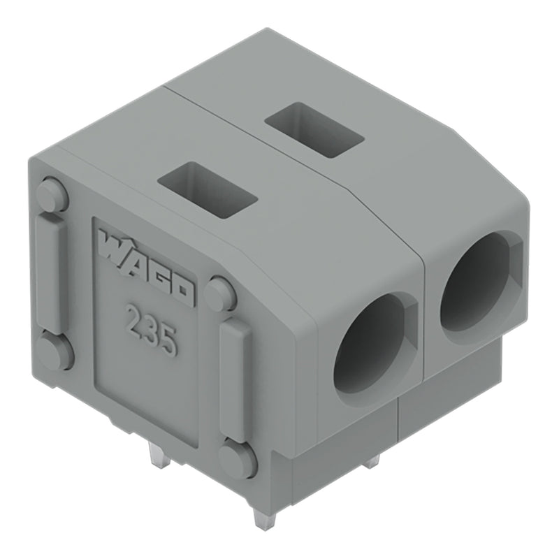 WAGO - Leiterplattenklemme 235-404/000-006 2,5mm² − 55 Stück