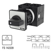 Eaton - Lastschalter Wendeschalter T3 32A T3-3-8151/EZ Zentraleinbau
