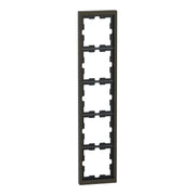 Merten - Abdeckrahmen Rahmen 5f.moccamet MEG4050-6552 D-Life Metall