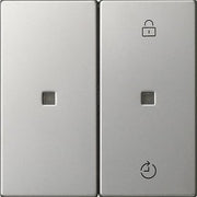 Gira - Bedienelement intelligent Funk-Bedienaufsatz 5493600 Memory edelstahl