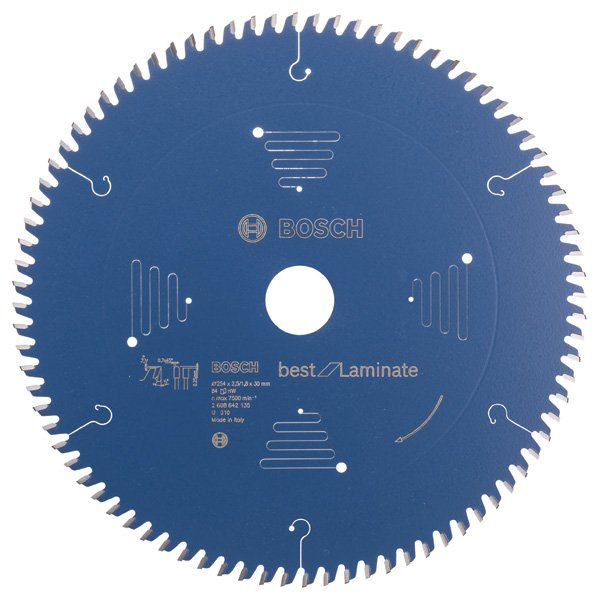 Bosch - Kreissägeblatt Best for 2608642135 Laminate 254 x 30