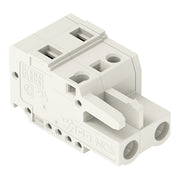 WAGO - Kabelsteckverbinder für Leiterplattensteckverbinder 1-Leiter-Federleiste 721-202/026-047 CAGECLAMP 2,5mm²,lgr − 100 Stück