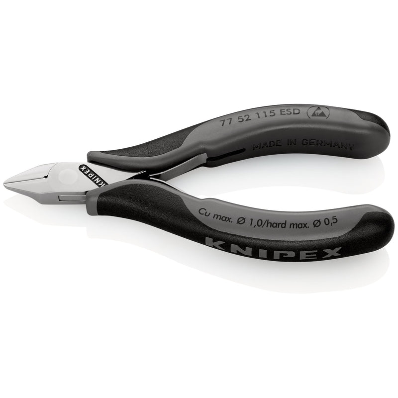 Knipex - Seitenschneider Elektronik-Seitenschneider 77 52 115 ESD ESD, 115mm