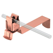 OBO Bettermann - Dachleitungshalter für Blitzschutz Dachleitungshalter 157 FX-CU m. flex UT, Cu − 10 Stück