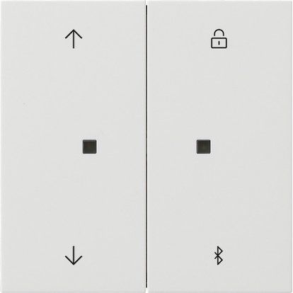 Gira - Bedienelement intelligent Jalousie- + Schaltuhr 5367112 Bluetooth rws