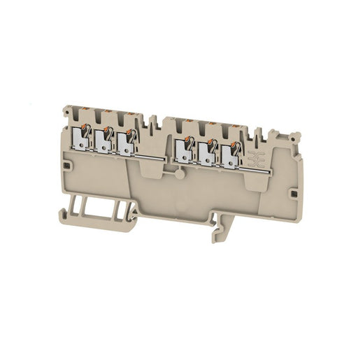 Weidmüller - Durchgangs-Reihenklemme Klemme AAP13 1.5 LI-LI OR PUSH IN, 1.5 mm² − 50 Stück