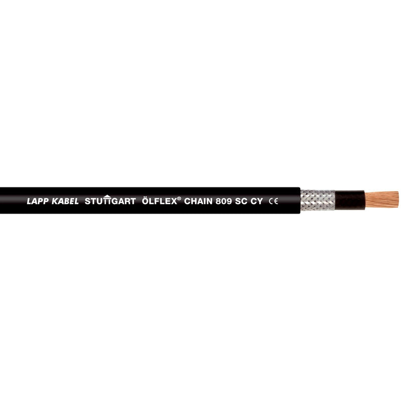 Lapp Kabel&Leitung - Energiekabel >= 1 kV, für ortsveränderlichen Einsatz ÖLFLEX CHAIN 809 SC CY 1X6 1062940