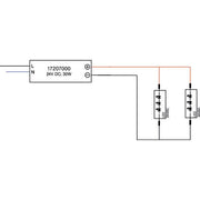 Brumberg Leuchten - LED-Betriebsgerät LED-Netzgerät 17207000 24V DC/max. 30W