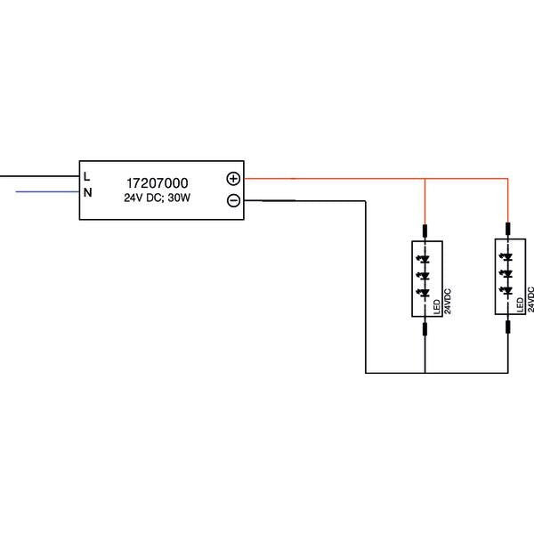 Brumberg Leuchten - LED-Betriebsgerät LED-Netzgerät 17207000 24V DC/max. 30W