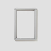 Siedle&Söhne - Montageelement für Türstation Kombirahmen KR 611-3/2-0 SM sil/met
