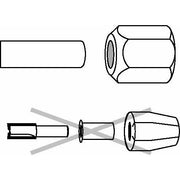 Bosch - Spannzange Spannzange, 2608570106 3/8-Zoll, 24 mm