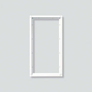 Siedle&Söhne - Montageelement für Türstation Kombirahmen KR 611-4/2-0 W ws