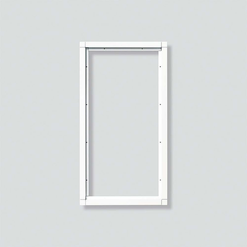 Siedle&Söhne - Montageelement für Türstation Kombirahmen KR 611-4/2-0 W ws