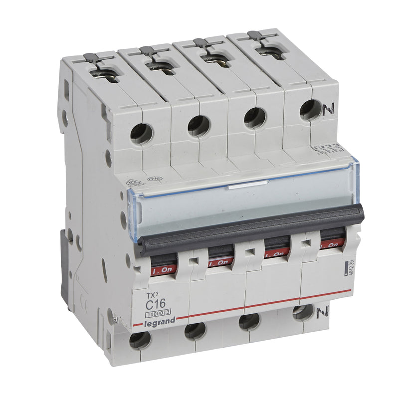 Legrand - Leitungsschutzschalter Legrand 404239 C16A 3-polig+N 10kA