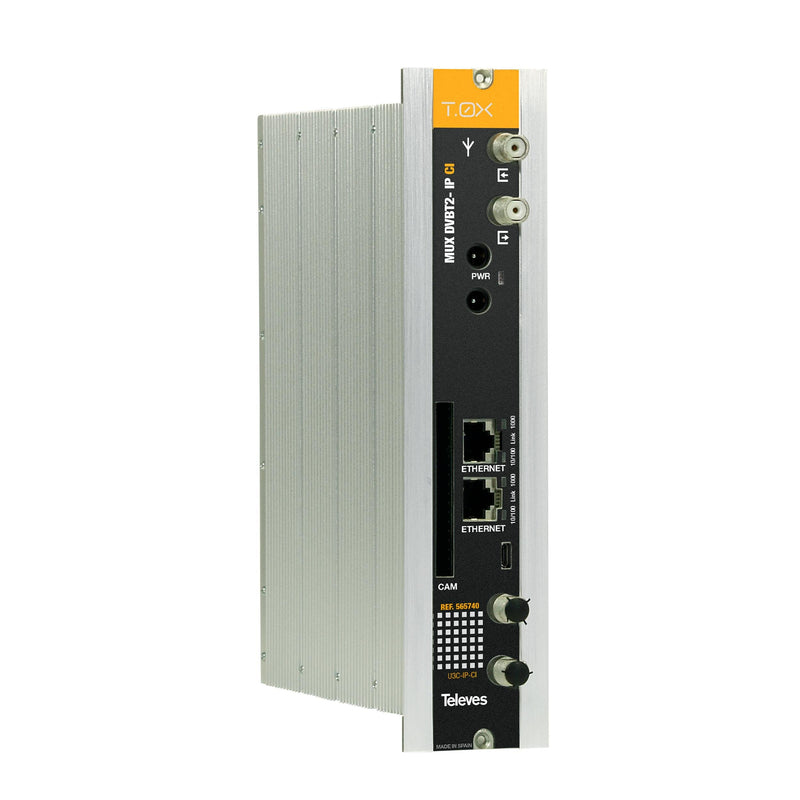 Televes - Modul für Kopfstelle T-0X - Streamer U4CIP-CI-PRO 4xDVB-T2inIPmitCI