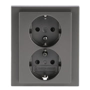 Busch-Jaeger - Steckdose SCHUKO-Doppelsteckdose 202 EUJB-866