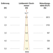 EVN Lichttechnik - Downlight/Strahler/Flutlicht LED-Strahler LF6536159902 IP65 RGBW
